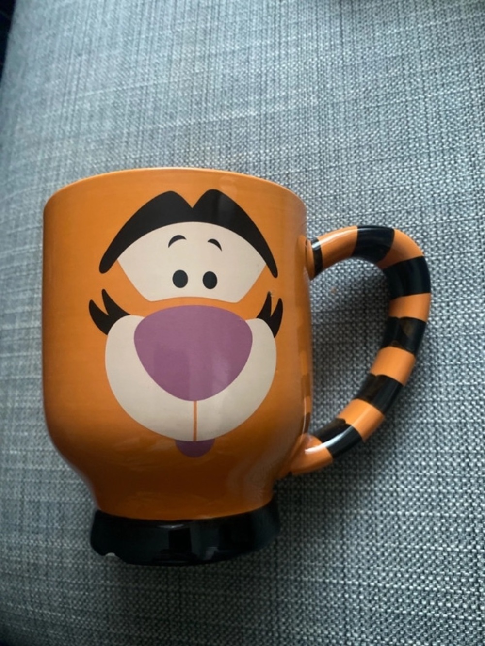 Disney Orange and Black Tigger Character Mug